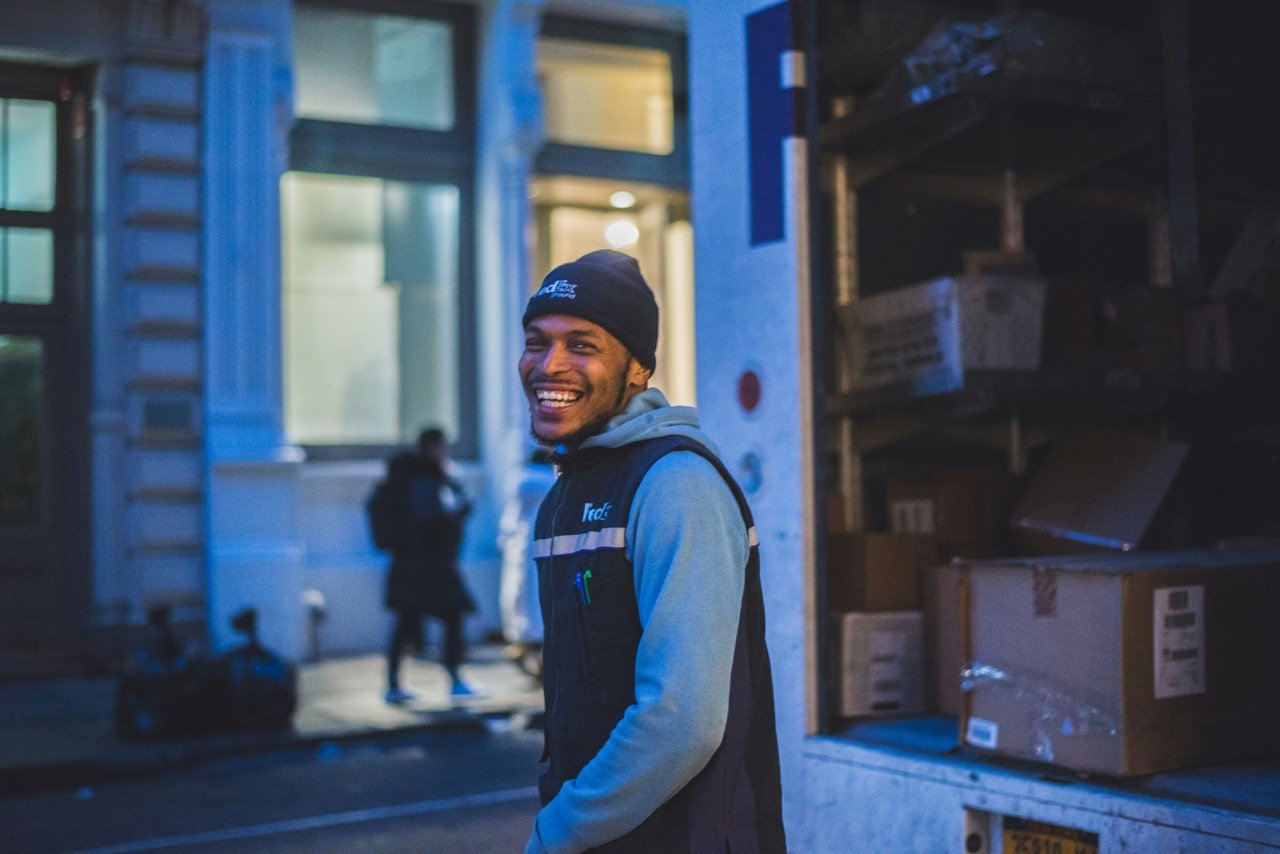 package delivery driver